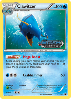 Clawitzer - XY Black Star Promos - #XY146 - Pokemon TCG card