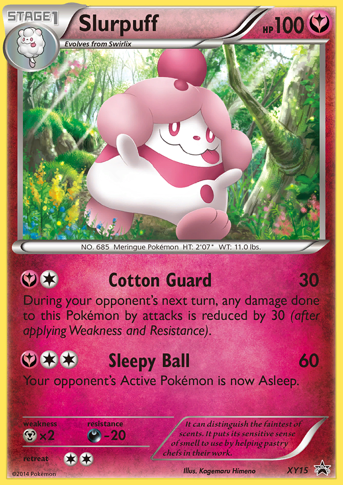 Slurpuff - XY Black Star Promos - #XY15 - Pokemon TCG card