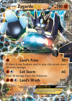 Zygarde-EX #XY151 Zygarde-EX - XY Black Star Promos - #XY151 - Pokemon TCG card