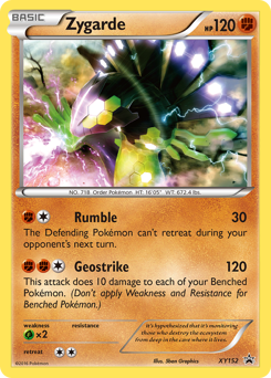 Zygarde #XY152 Zygarde - XY Black Star Promos - #XY152 - Pokemon TCG card