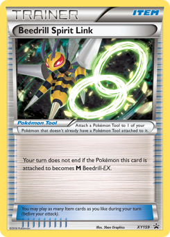 Beedrill Spirit Link - XY Black Star Promos - #XY159 - Pokemon TCG card