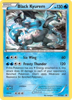Black Kyurem #XY160 Black Kyurem - XY Black Star Promos - #XY160 - Pokemon TCG card