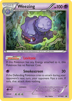 Weezing - XY Black Star Promos - #XY163 - Pokemon TCG card