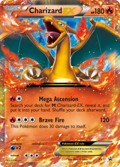 Charizard-EX #XY17 Charizard-EX - XY Black Star Promos - #XY17 - Pokemon TCG card