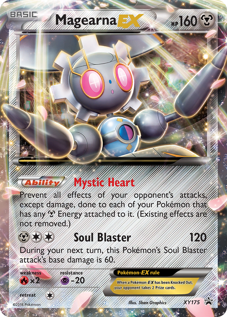 Magearna-EX - XY Black Star Promos - #XY175 - Pokemon TCG card