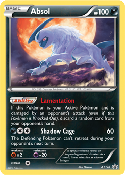 Absol #XY178 Absol - XY Black Star Promos - #XY178 - Pokemon TCG card
