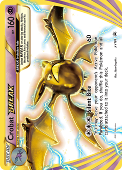 Crobat BREAK #XY181 Crobat BREAK - XY Black Star Promos - #XY181 - Pokemon TCG card