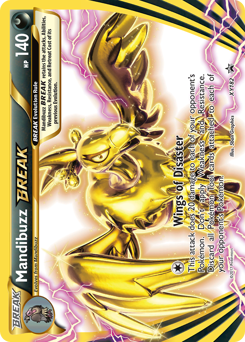 Mandibuzz BREAK #XY182 Mandibuzz BREAK - XY Black Star Promos - #XY182 - Pokemon TCG card