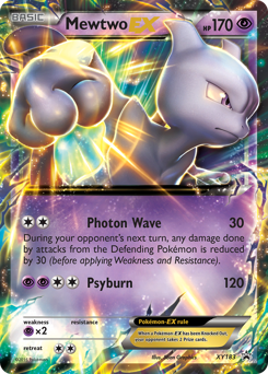 Mewtwo-EX - XY Black Star Promos - #XY183 - Pokemon TCG card