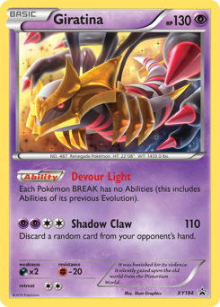 Giratina - XY Black Star Promos - #XY184 - Pokemon TCG card