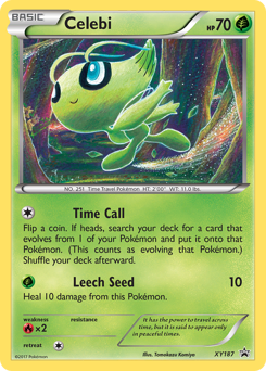 Celebi #XY187 Celebi - XY Black Star Promos - #XY187 - Pokemon TCG card