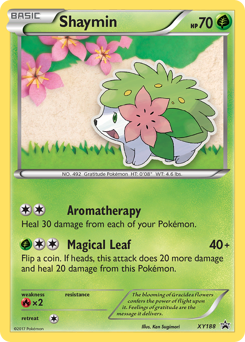 Shaymin - XY Black Star Promos - #XY188 - Pokemon TCG card