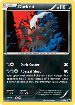 Darkrai - XY Black Star Promos - #XY194 - Pokemon TCG card