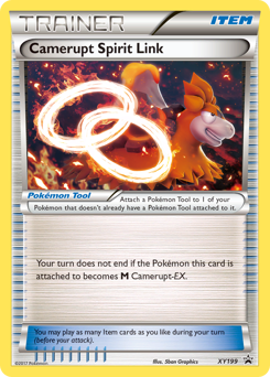 Camerupt Spirit Link - XY Black Star Promos - #XY199 - Pokemon TCG card