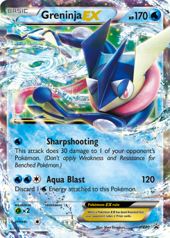 Greninja-EX - XY Black Star Promos - #XY20 - Pokemon TCG card