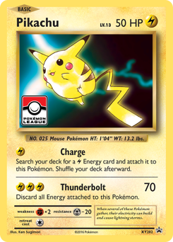 Pikachu #XY202 Pikachu - XY Black Star Promos - #XY202 - Pokemon TCG card