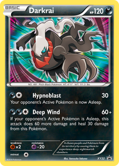 Darkrai - XY Black Star Promos - #XY22 - Pokemon TCG card