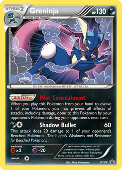 Greninja - XY Black Star Promos - #XY24 - Pokemon TCG card