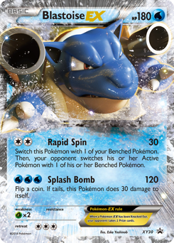 Blastoise-EX #XY30 Blastoise-EX - XY Black Star Promos - #XY30 - Pokemon TCG card