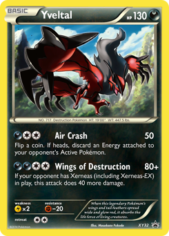 Yveltal - XY Black Star Promos - #XY32 - Pokemon TCG card