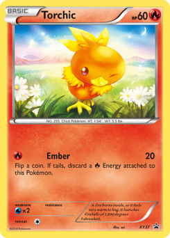 Torchic #XY37 Torchic - XY Black Star Promos - #XY37 - Pokemon TCG card