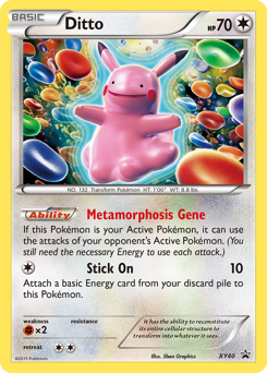 Ditto #XY40 Ditto - XY Black Star Promos - #XY40 - Pokemon TCG card