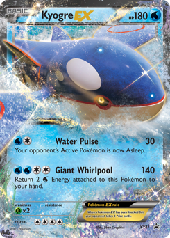 Kyogre-EX - XY Black Star Promos - #XY41 - Pokemon TCG card