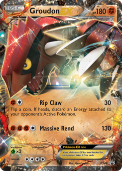 Groudon-EX #XY42 Groudon-EX - XY Black Star Promos - #XY42 - Pokemon TCG card