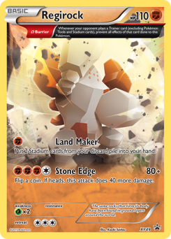 Regirock - XY Black Star Promos - #XY49 - Pokemon TCG card