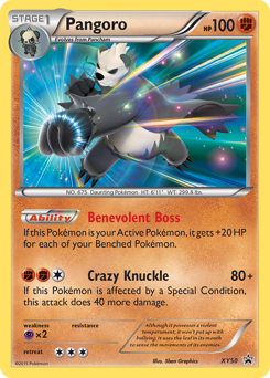 Pangoro - XY Black Star Promos - #XY50 - Pokemon TCG card