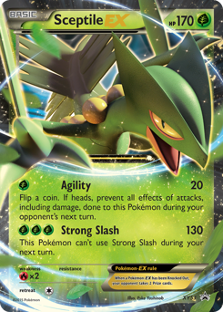 Sceptile-EX - XY Black Star Promos - #XY53 - Pokemon TCG card