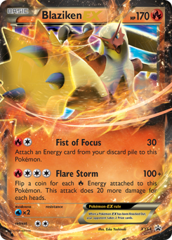 Blaziken-EX #XY54 Blaziken-EX - XY Black Star Promos - #XY54 - Pokemon TCG card