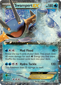 Swampert-EX - XY Black Star Promos - #XY55 - Pokemon TCG card