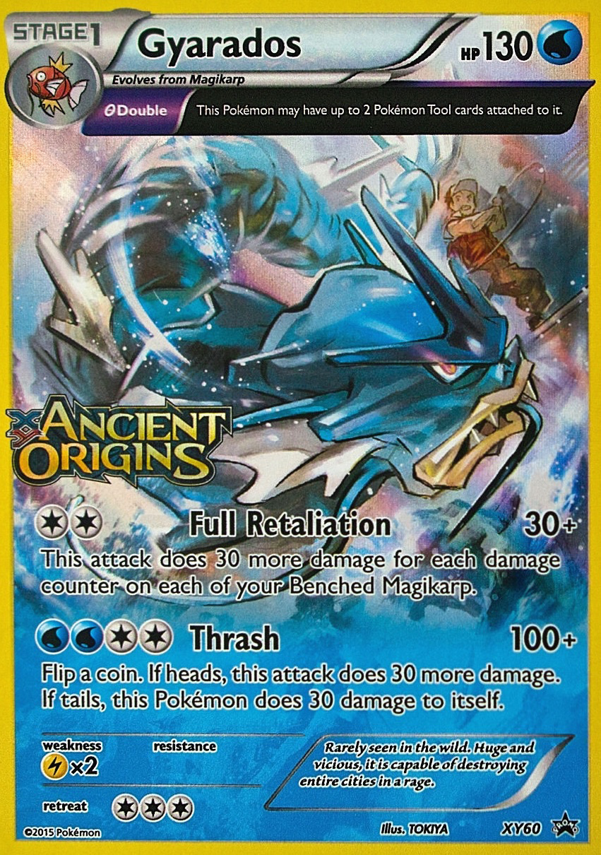 Gyarados - XY Black Star Promos - #XY60 - Pokemon TCG card