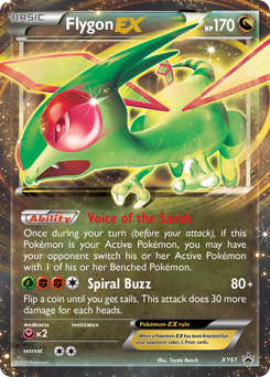 Flygon-EX #XY61 Flygon-EX - XY Black Star Promos - #XY61 - Pokemon TCG card