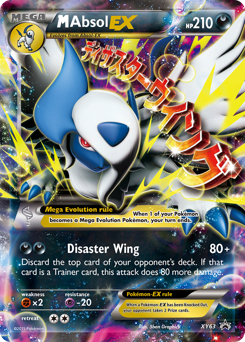 M Absol-EX #XY63 M Absol-EX - XY Black Star Promos - #XY63 - Pokemon TCG card