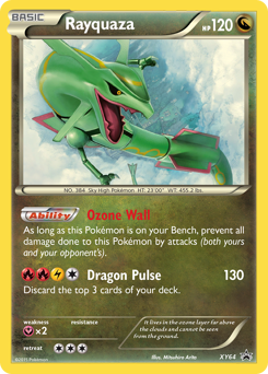 Rayquaza #XY64 Rayquaza - XY Black Star Promos - #XY64 - Pokemon TCG card