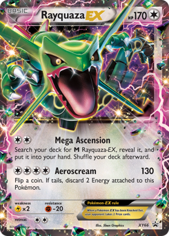 Rayquaza-EX #XY66 Rayquaza-EX - XY Black Star Promos - #XY66 - Pokemon TCG card