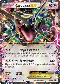 Rayquaza-EX #XY69 Rayquaza-EX - XY Black Star Promos - #XY69 - Pokemon TCG card
