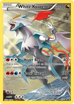 White Kyurem - XY Black Star Promos - #XY81 - Pokemon TCG card
