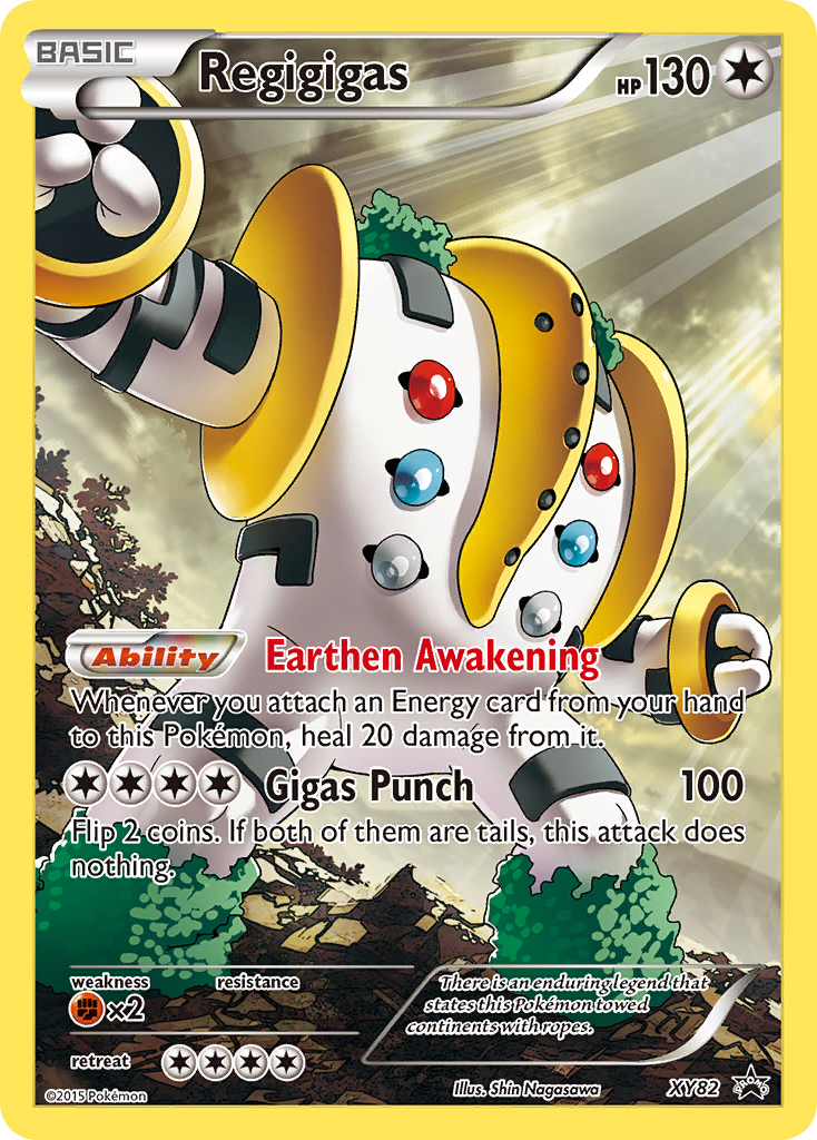 Regigigas - XY Black Star Promos - #XY82 - Pokemon TCG card