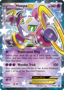 Hoopa-EX #XY85 Hoopa-EX - XY Black Star Promos - #XY85 - Pokemon TCG card