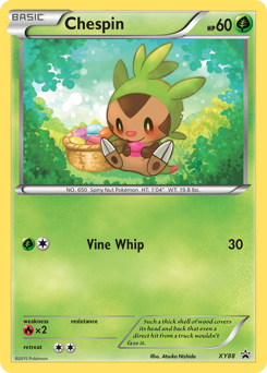 Chespin #XY88 Chespin - XY Black Star Promos - #XY88 - Pokemon TCG card