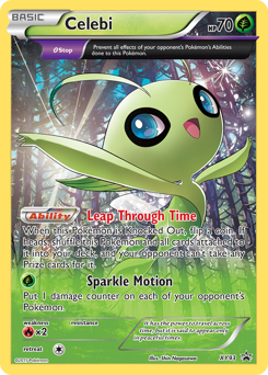 Celebi #XY93 Celebi - XY Black Star Promos - #XY93 - Pokemon TCG card