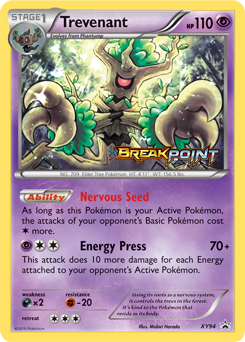 Trevenant #XY94 Trevenant - XY Black Star Promos - #XY94 - Pokemon TCG card