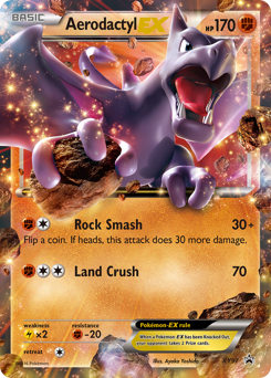 Aerodactyl-EX - XY Black Star Promos - #XY97 - Pokemon TCG card