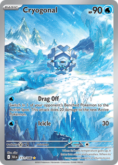 Cryogonal - Black Bolt - #111 - Pokemon TCG card