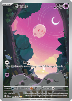 Munna - Black Bolt - #116 - Pokemon TCG card