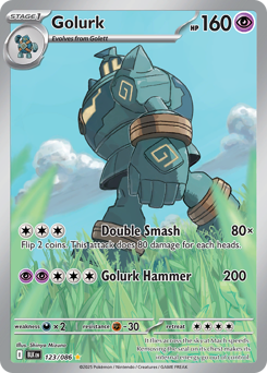 Golurk #123 Golurk - Black Bolt - #123 - Pokemon TCG card