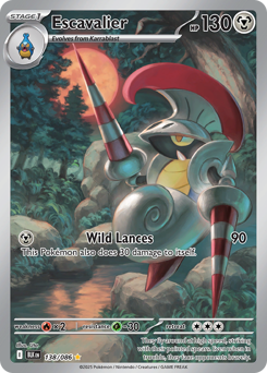 Escavalier #138 Escavalier - Black Bolt - #138 - Pokemon TCG card